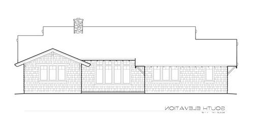South Elevation image of Oldbury House Plan
